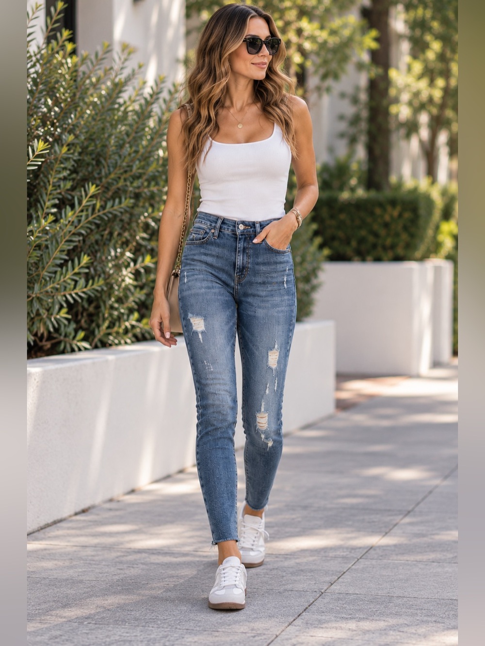 Lucky Brand High Rise distressed Bridgette Skinny Jeans size 0/25